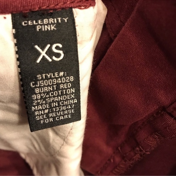 - Celebrity Pink Women's Skirt Red Designer Skirt Fall. - Picture 3 of 9